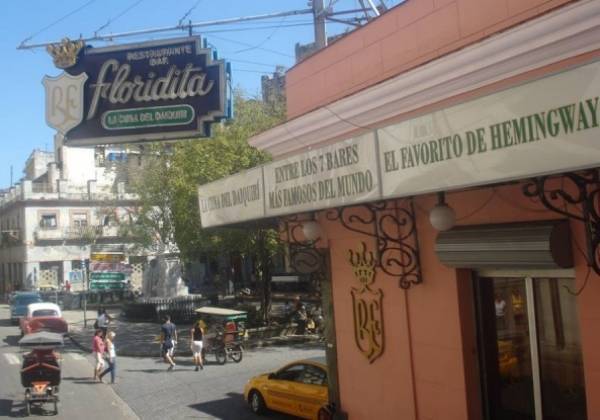Bar El Floridita, the one that Ernest Hemingway choosed for his daikiris
