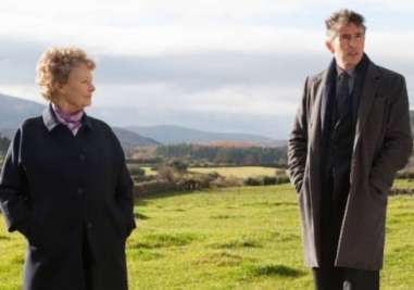 Martin Sixsmith and Philomena Lee as played by Steve Coogan and Judi Dench on Stephen Frears film Philomena